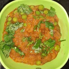 A picture of Shaljam Matar keema.