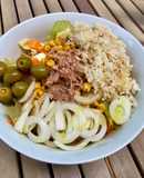 Ensalada variada con atún