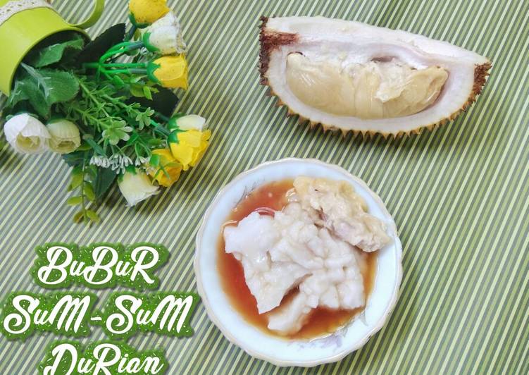 Resep Bubur sum-sum durian yang Lezat Sekali