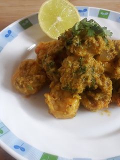 कोळंबी सुके (kodambi sukhe recipe in marathi) रेसिपी चे मुख्य फोटो