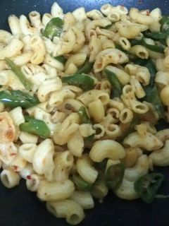 Foto resep Makaroni tumis cabe ijo