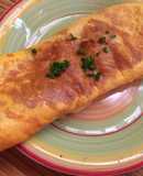 Omellete a la francesa jamón y 🧀 queso