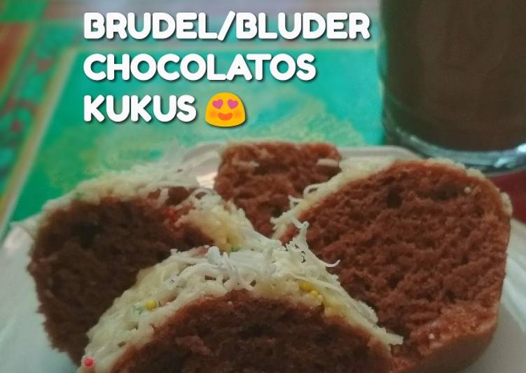 Brudel/bluder chocolatos kukus π pas buat si mager π