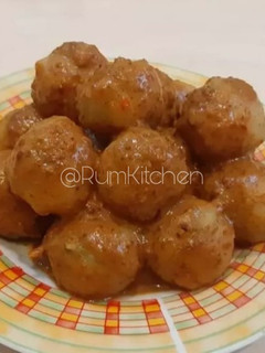 Foto resep Cilok ayam sambal kacang