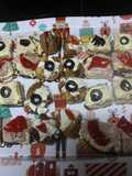 Cuadraditos con atún y queso