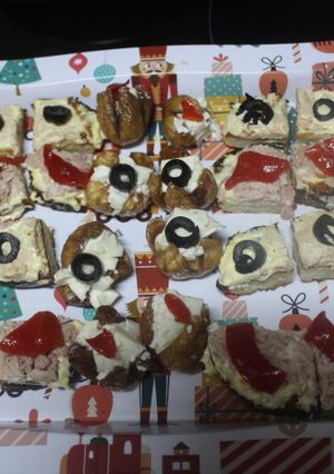 Foto principal de Cuadraditos con atún y queso