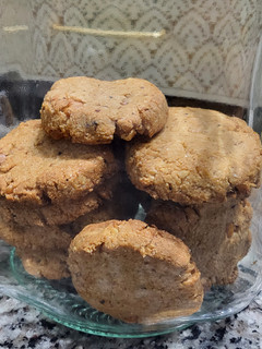 Una foto de Galletitas veganas con harina de avena