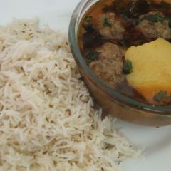 A picture of Aloo Kofta.