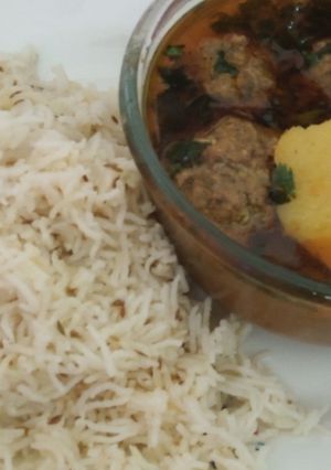 A picture of Aloo Kofta.