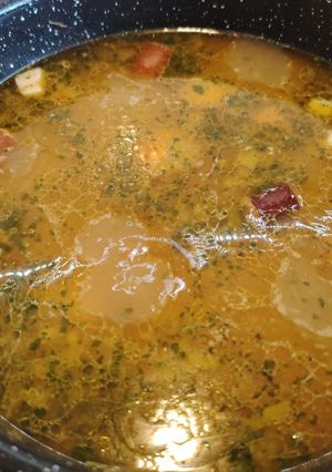 Foto di La mia zuppa con le polpette