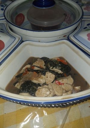 Foto resep Tumis Kangkung Otak-Otak