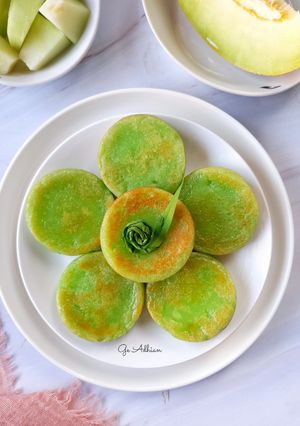 Foto resep Wingko Kekinian Melon 🍈