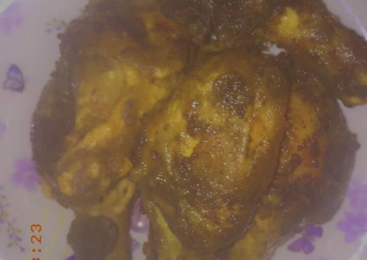 Recipe of Perfect Chickens parts,species and flour 😋 Cooking Basics for Newbies