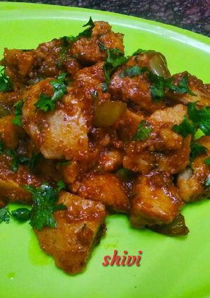 A picture of Chilli idli.