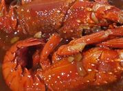 Gambar lobster asam pedas
