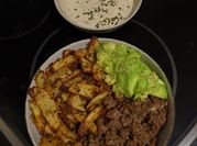 Una foto de papas supremas