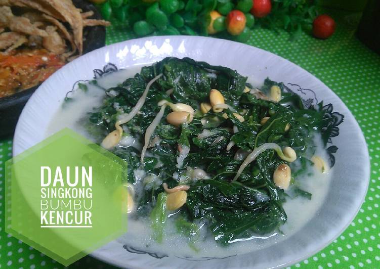Resep Daun singkong bumbu kencur, Enak Banget