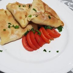 A picture of Potatoes pies #mycookbook.