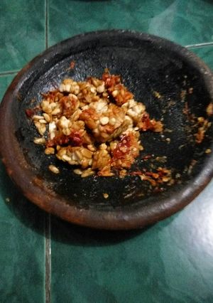 Foto resep Sambel tempe/tempe penyet