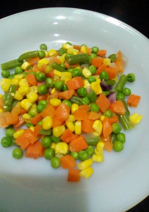 A picture of Mixed vegetables.