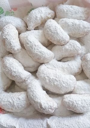 O poză a rețetei Cornulețe fragede cu rahat.