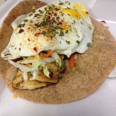 A picture of Blackened Fish Taco A.M.