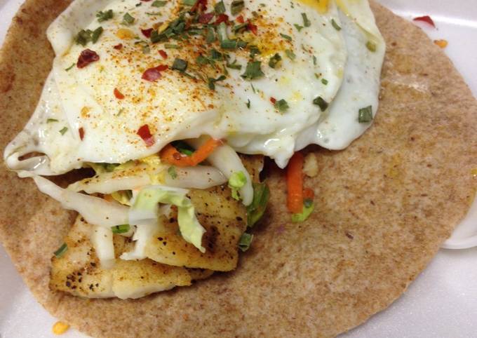 Recipe of Any-night-of-the-week Blackened Fish Taco A.M