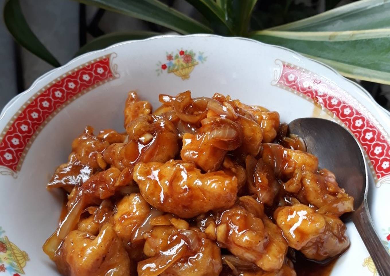 Ayam krispi mentega
