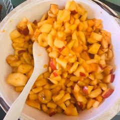 A picture of Fruit chaat.