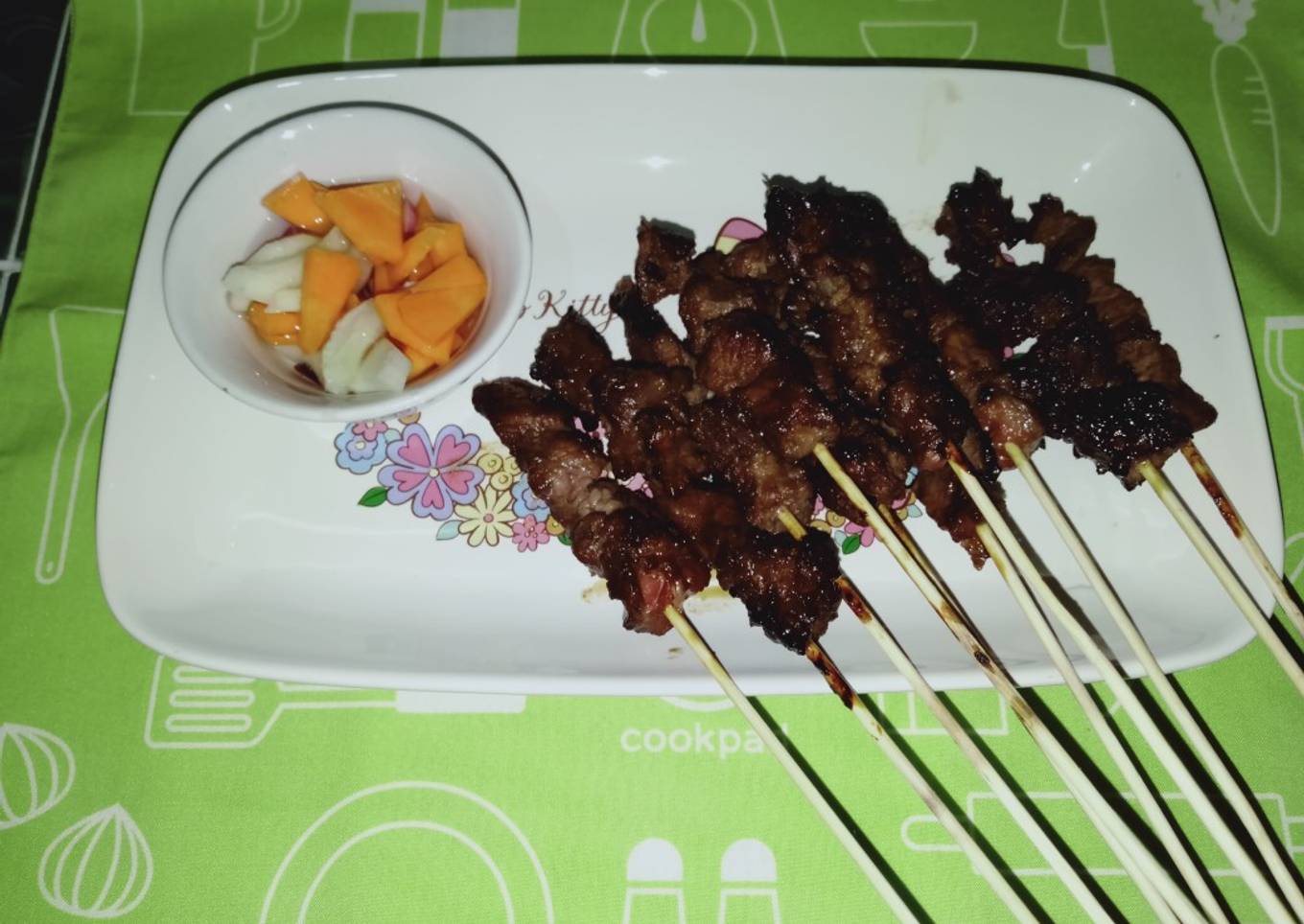161. Sate Daging Sapi Maranggi by Uliz Kirei