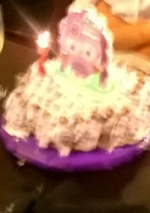 Una foto de Chocotorta navideña