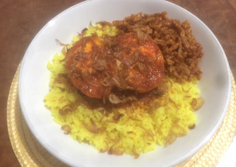 Nasi Kuning Rice Cooker