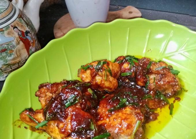 Resep Ayam Saus Tiram Mentega Oleh Dewi Saraswati Cookpad