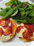 Pizzetas de pepperoni