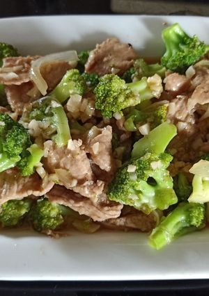Foto resep Daging Sapi Cah Brokoli