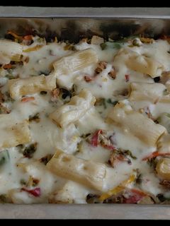 Foto de "Empadão" Vegan/Vegetariano com massa, legumes orientais e molho Béchamel!