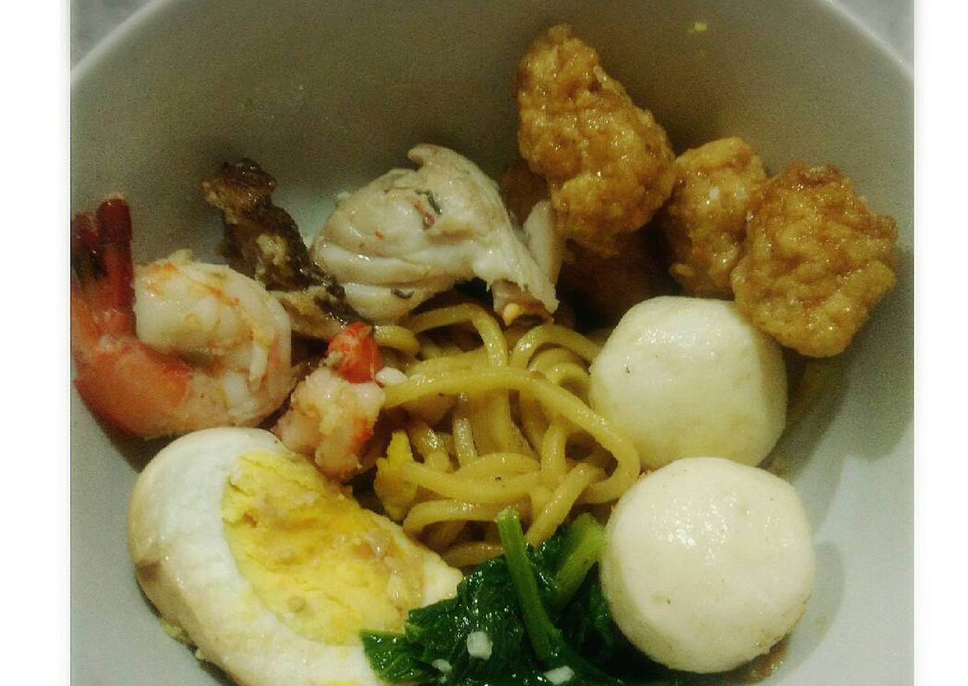 Mie hokkian medan (non halal)