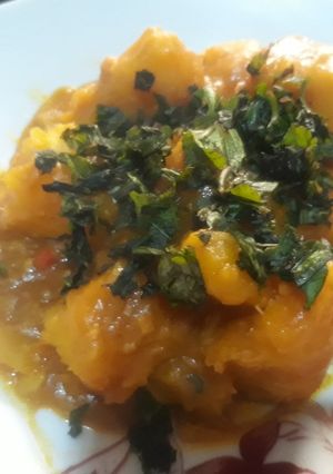 A picture of Sweet potatoes porriage.