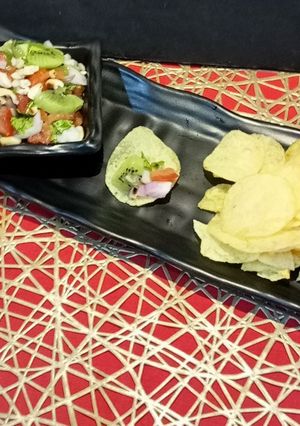 A picture of Kiwi And Peanut Salsa.