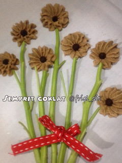 Foto resep Cookies Semprit Coklat, 3 bahan