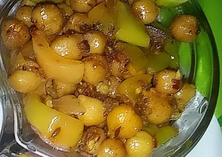 Recipe of Homemade Fry chaana chat