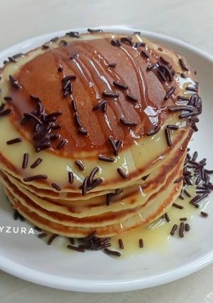 Foto resep Pancake Tepung Instan Untuk Ibu