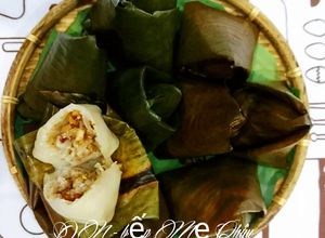 Hình của món Bánh ít nhân dừa.