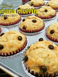 Foto resep Banana Muffin (yummy, simple n no mixer)