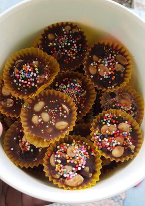 Foto resep Coklat kacang