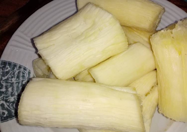 Recipe of Super Quick Homemade Boiled cassava