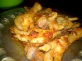 Ceker dan jantung Ayam pedes nampoL