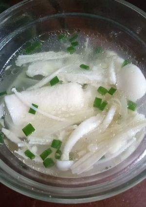 Foto resep Sea Soup Jamur (Shimeji dan Enoki)