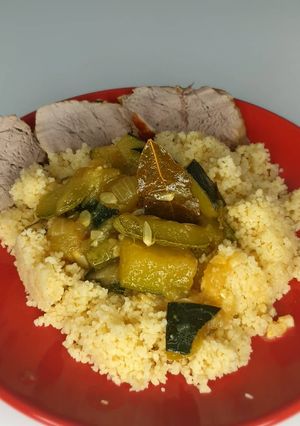 Une photo de Filet mignon aux courgettes