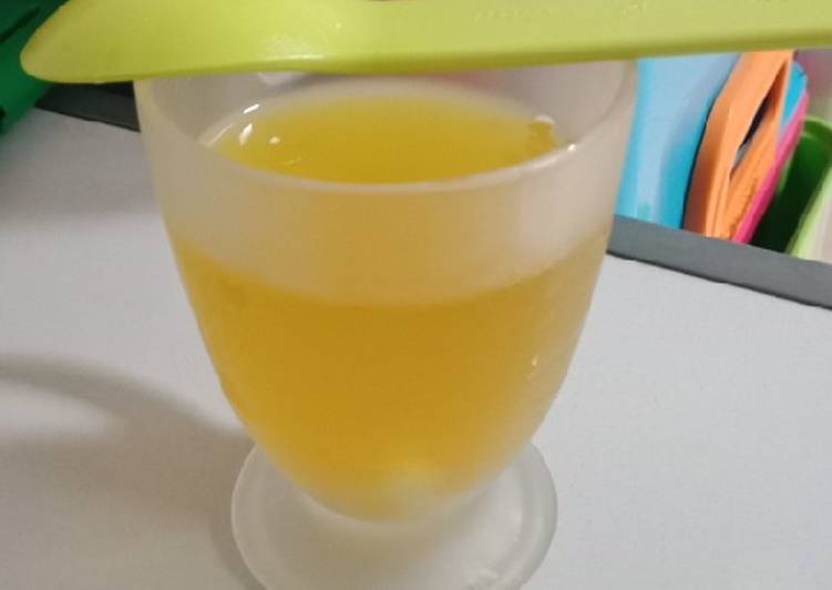 Bagaimana Membuat Booster mpon empon+ sirup lemon, Menggugah Selera